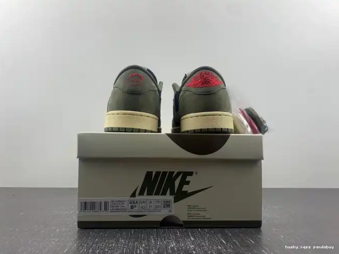 Cheap Husky SP DM7866-002 1 AIR TRAVIS OLIVE' 'BLACK X SCOTT OG JORDAN LOW 0403